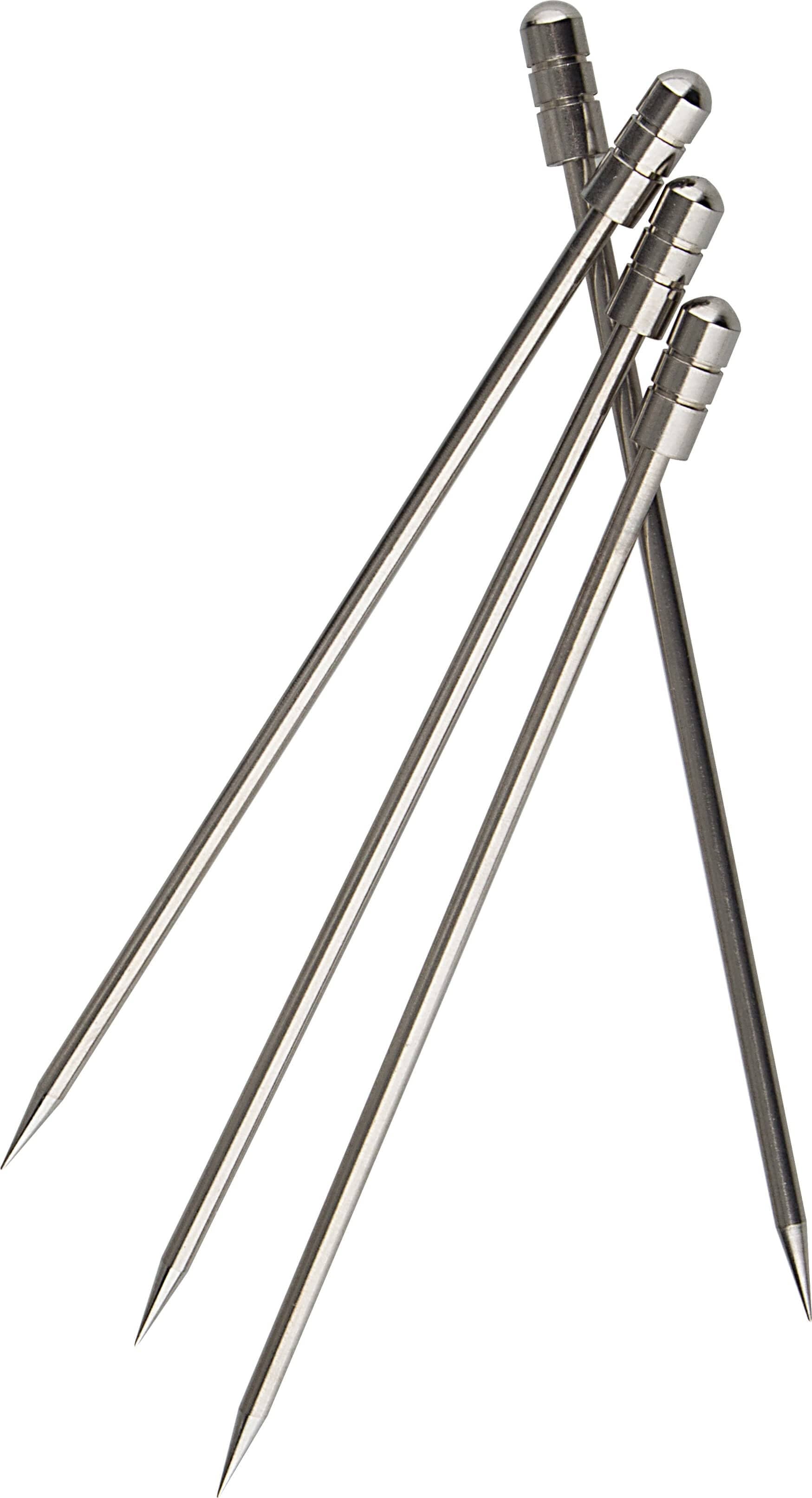 Palillos para cócteles de acero inoxidable - 8,3 cm (16 uds)