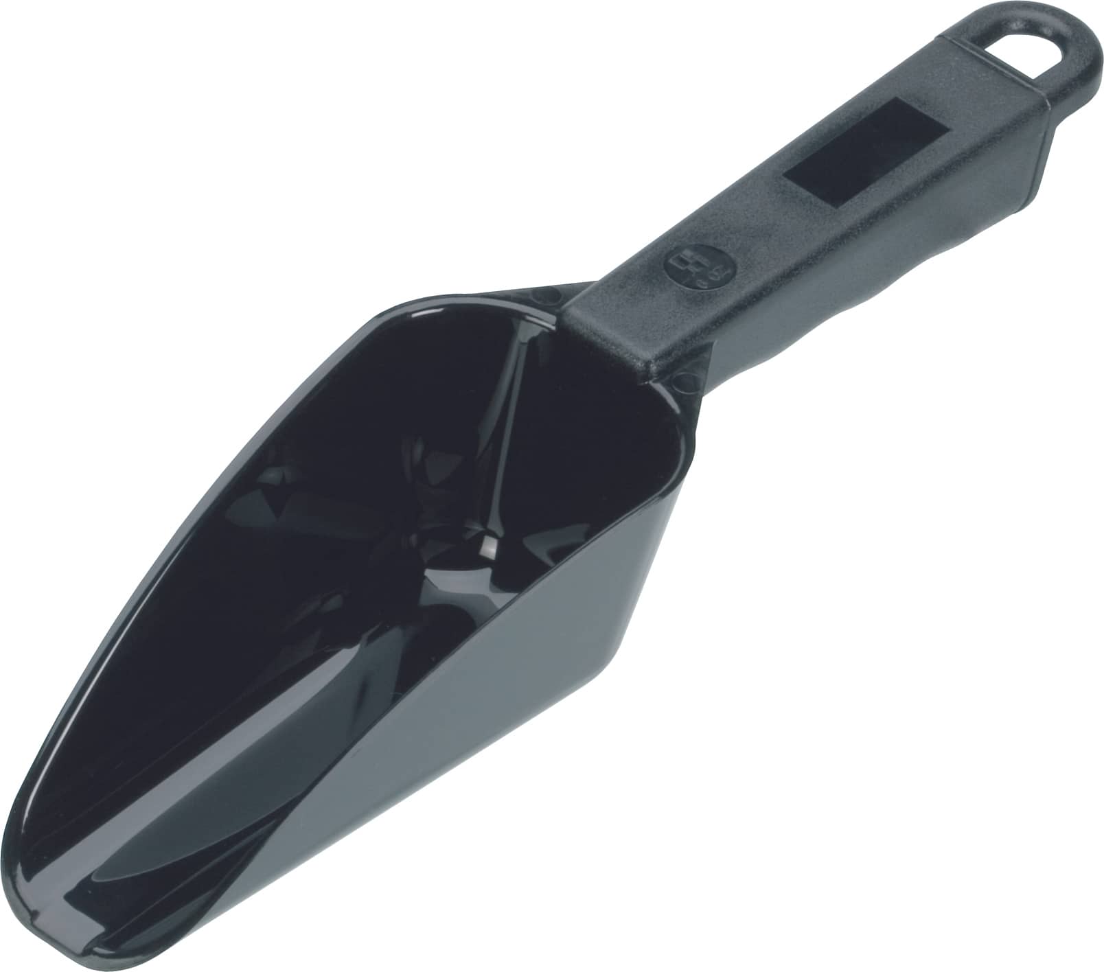 Ice scoop, polycarbonate black - 0,35l