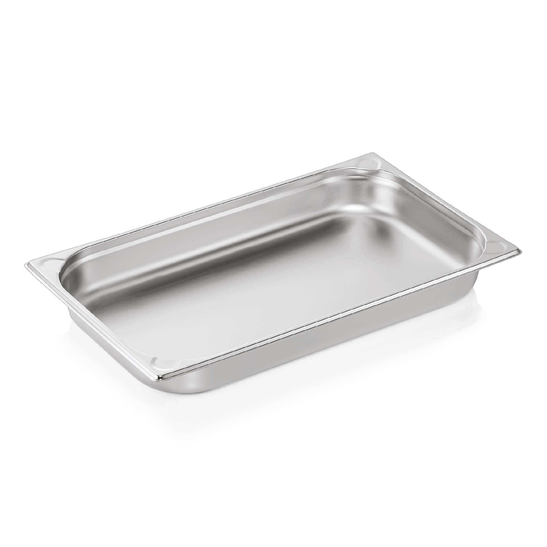 Recipiente GN 1/1, esquinas en U, CNS - H 6,5 cm (serie GN CORE)