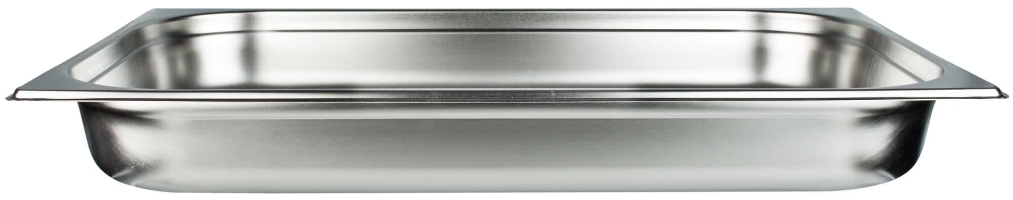 Recipiente Gastronorm de 65 mm de profundidad - acero inoxidable (GN 1/1)