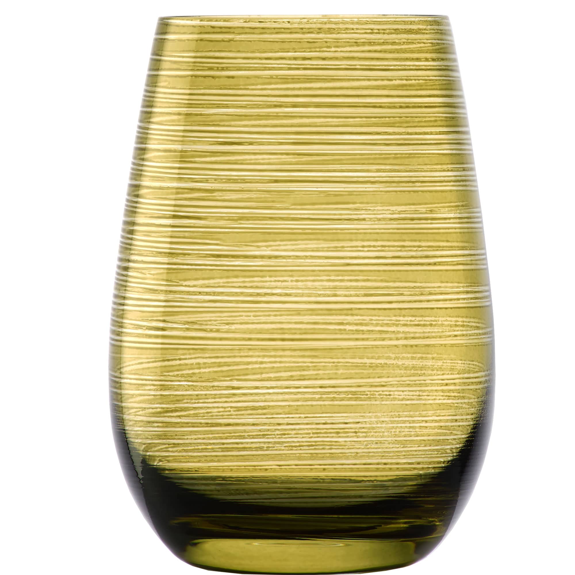 Gobelet Twister olive, Stölzle - 465ml