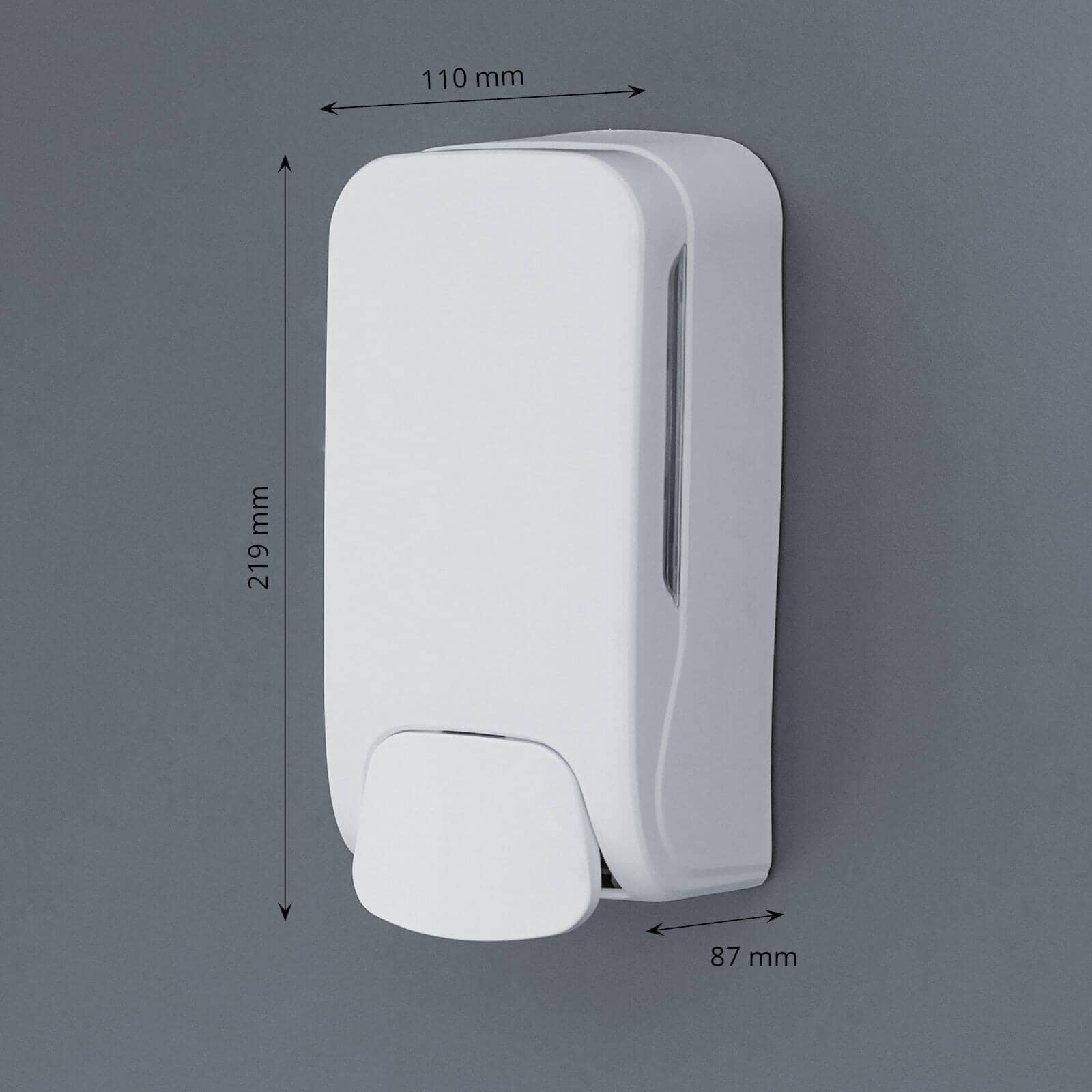 Soap dispenser 500 ml - matte white