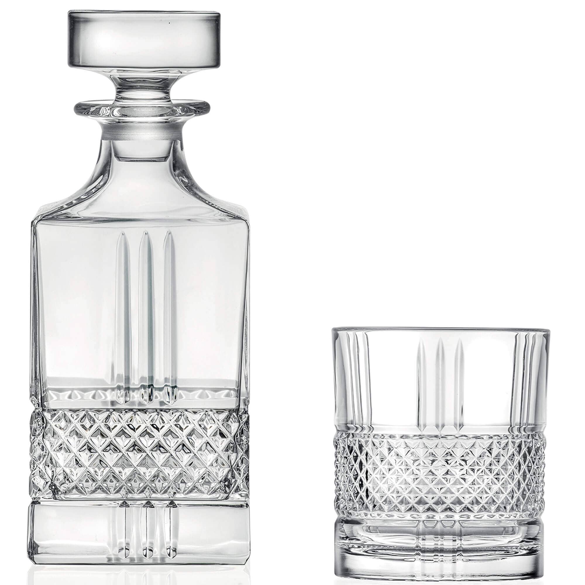 Juego de whisky Brillante, RCR - 1 jarra + 6 vasos