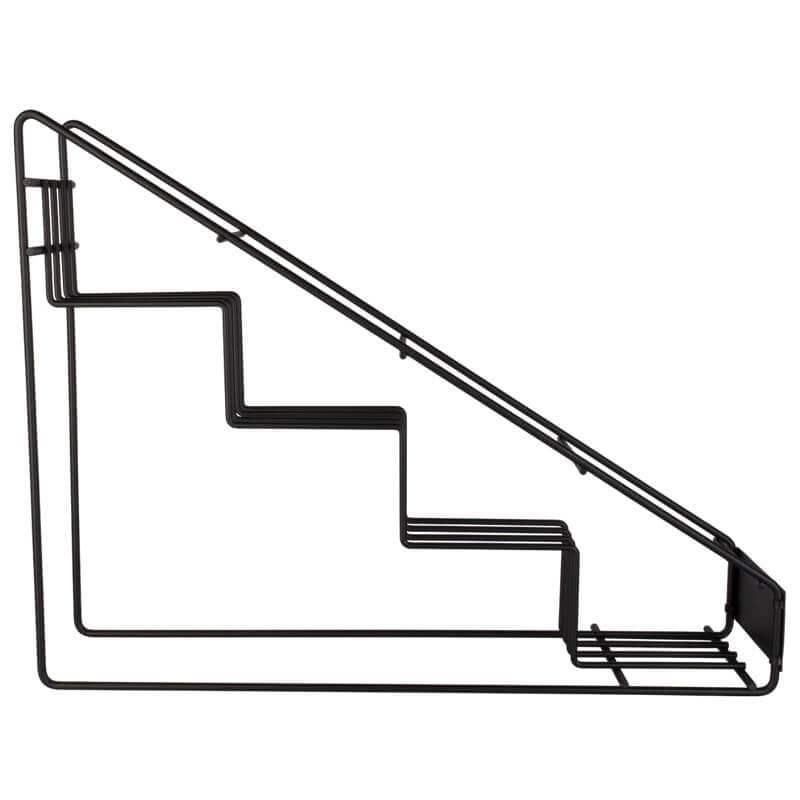 Escalier à bouteilles étroit - noir