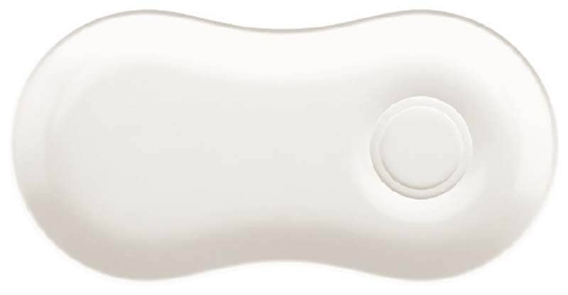 Bonna Gourmet Cream Plateau de service 25x12cm crème - 12 pièces