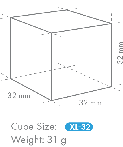 Hoshizaki IM-240DPE-32* - XL-Würfel (32 x 32 x 32mm)181kg