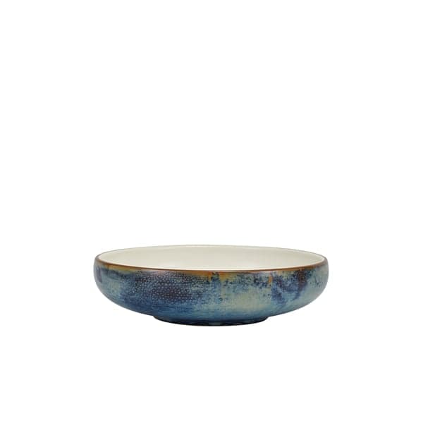 Copa Terra Aqua Blue interior blanco – 20,5 cm (6 uds)