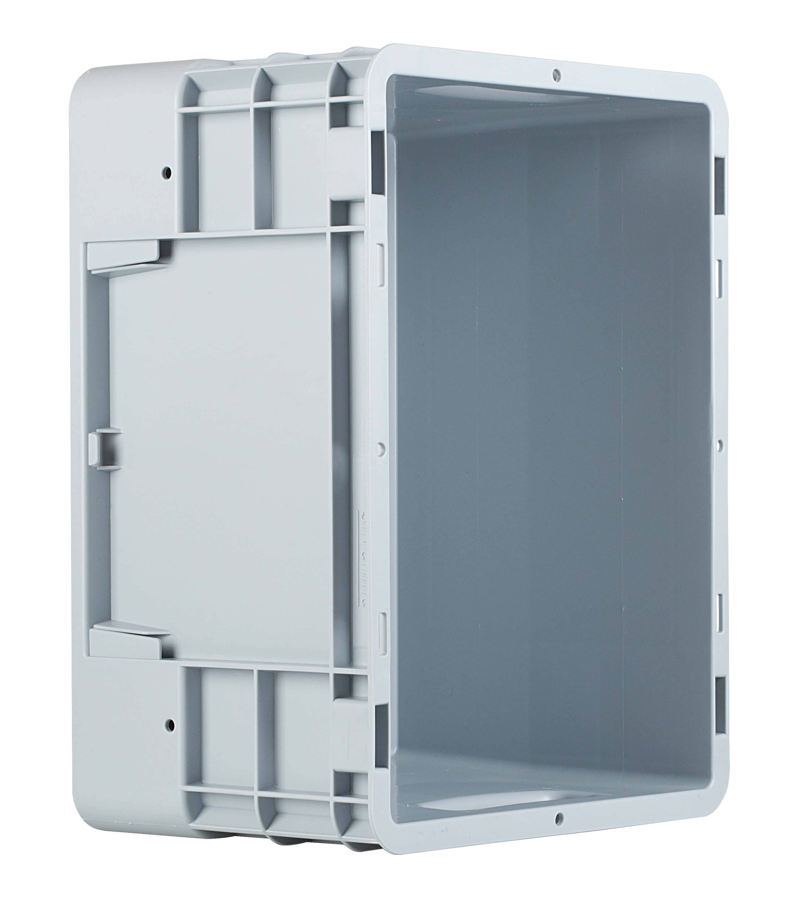 Caja de transporte, gris - Plástico
