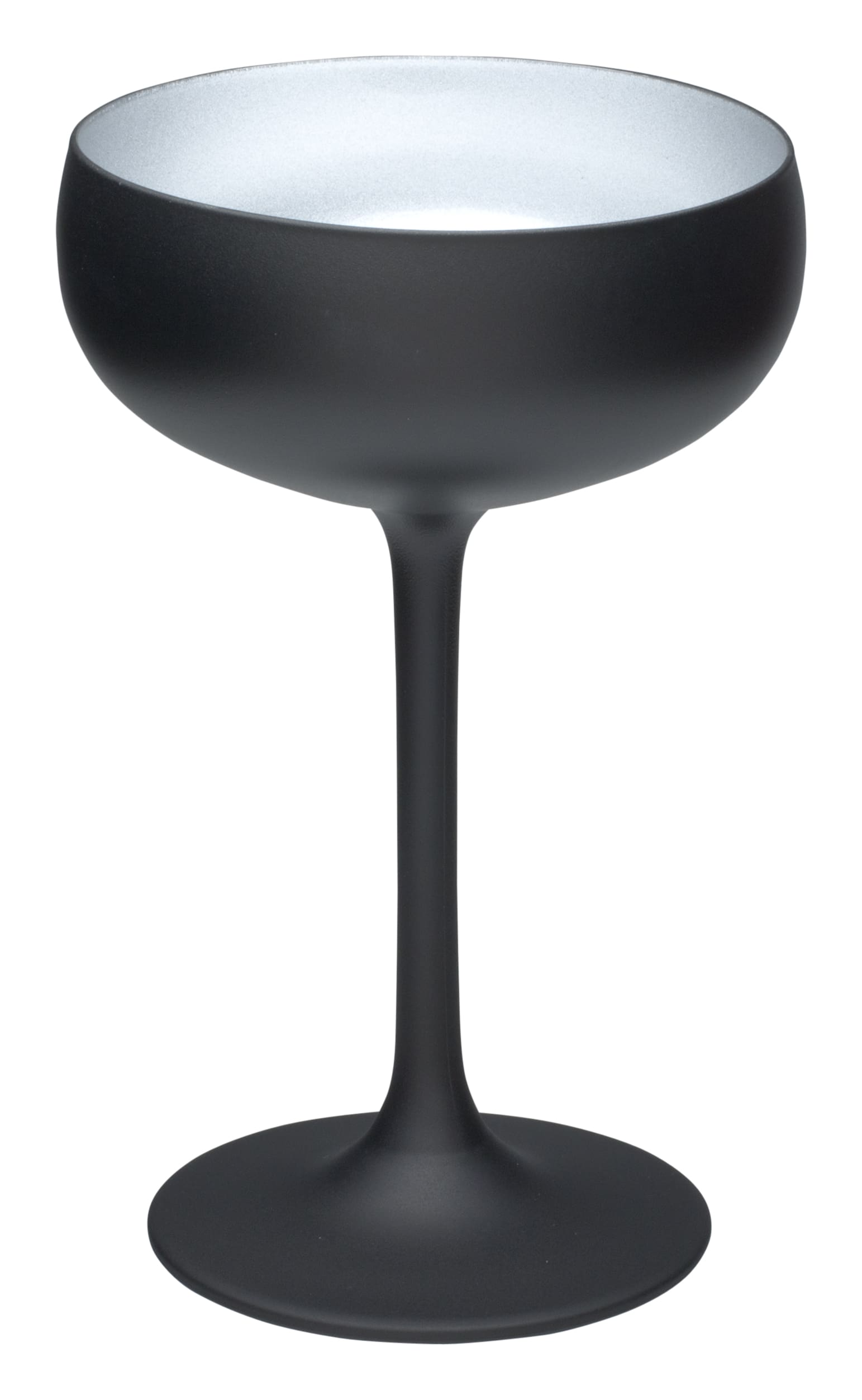 Copa de cóctel, negro mate/plata, Elements Stölzle - 230 ml (1 ud)