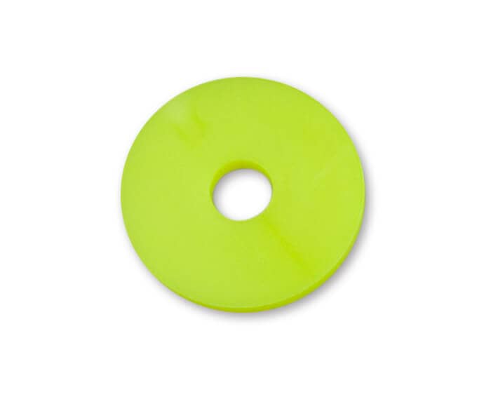 Jeton - 2,2 x 23,3 mm (1000 pcs) - jaune fluo
