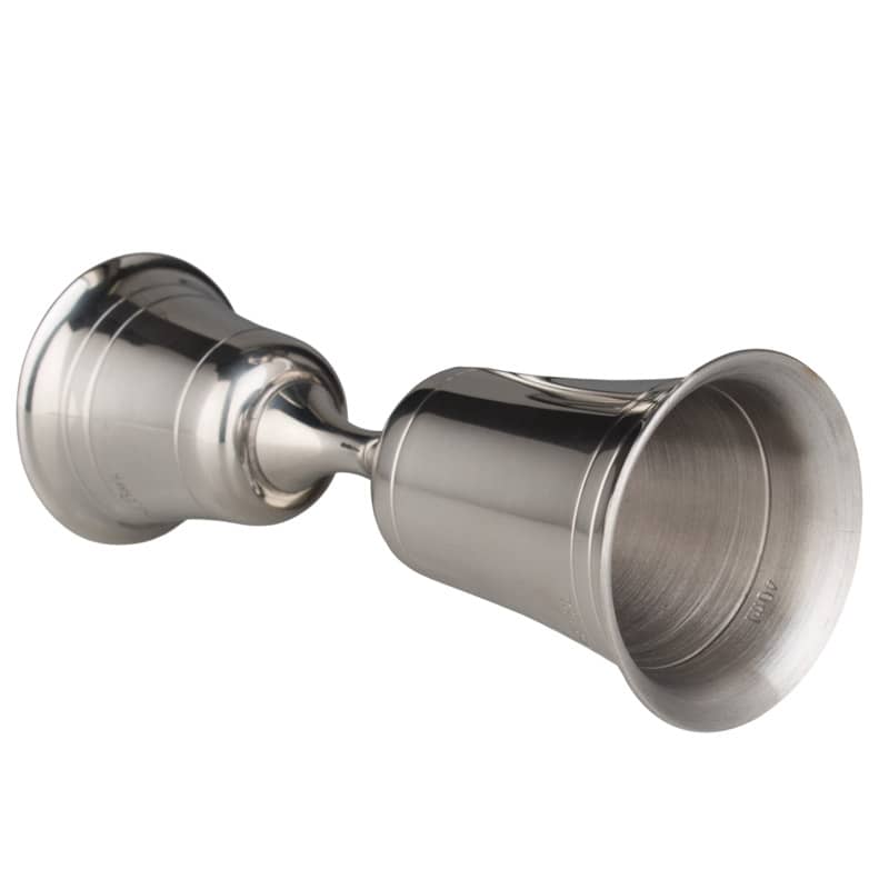 Double mesure de bar - Acier inoxydable (25/50ml)