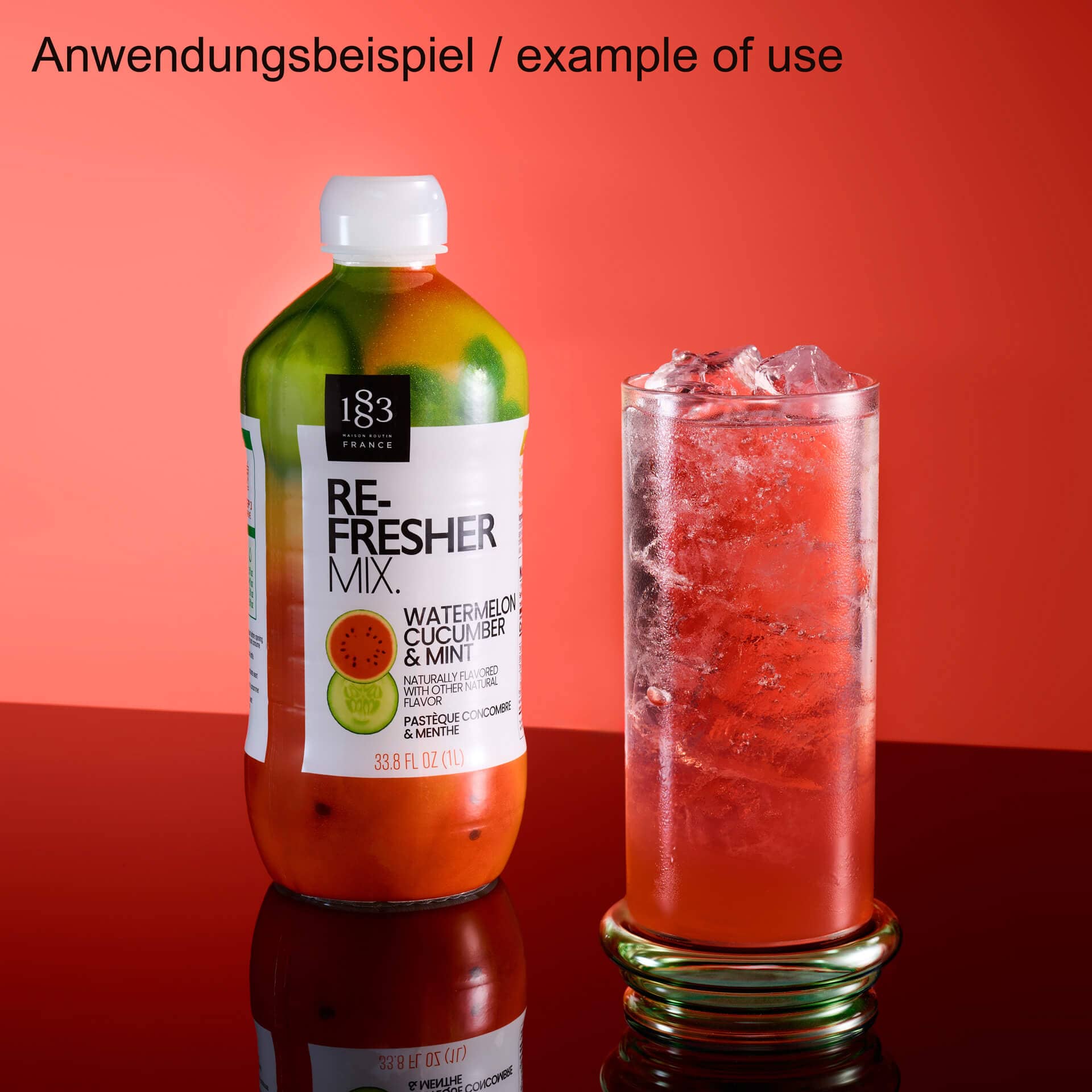 Watermelon-Cucumber-Mint - Maison Routin 1883 Refresher Mix (1.0 L)