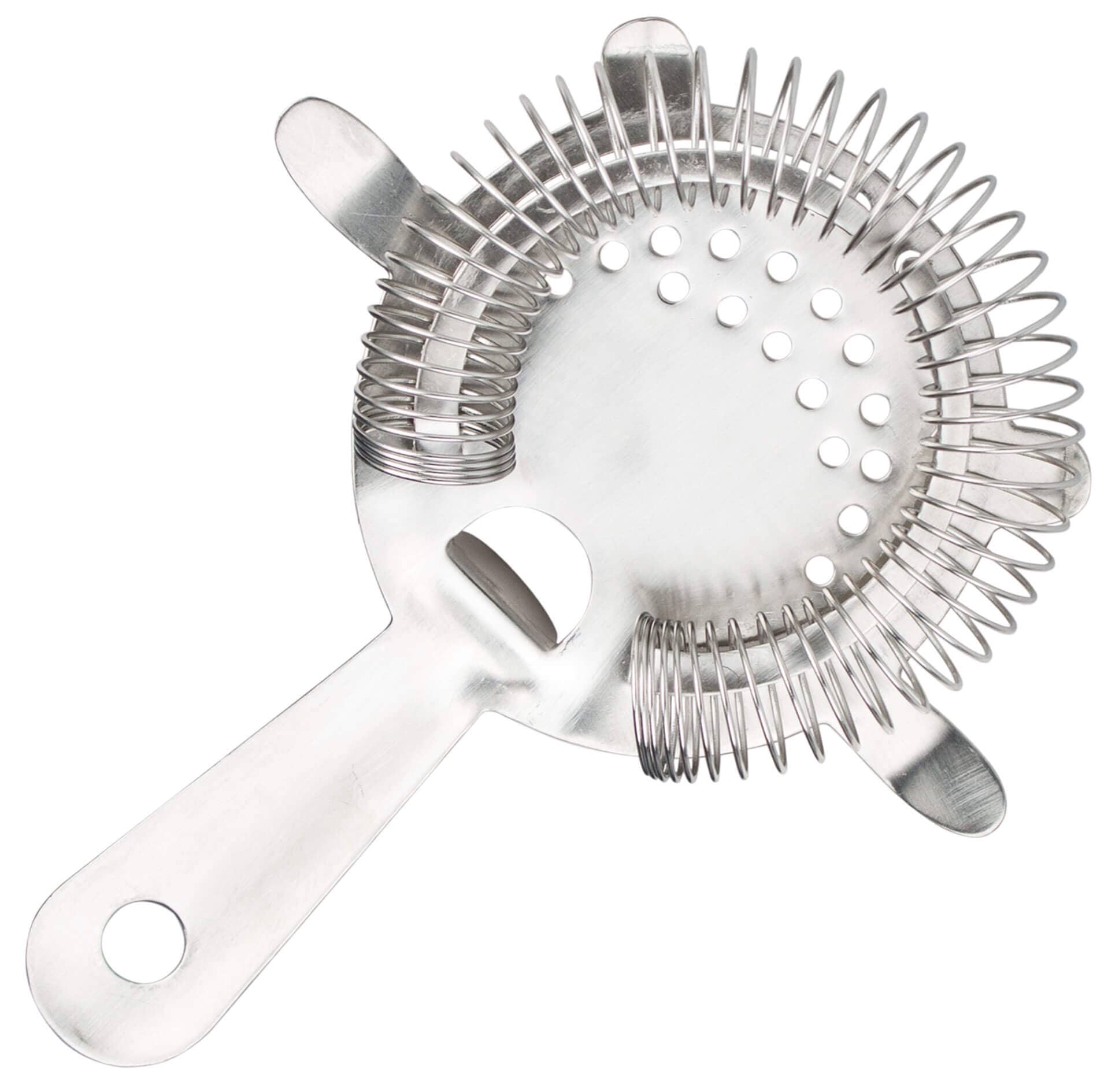 Bar strainer - matte stainless steel (8 cm)