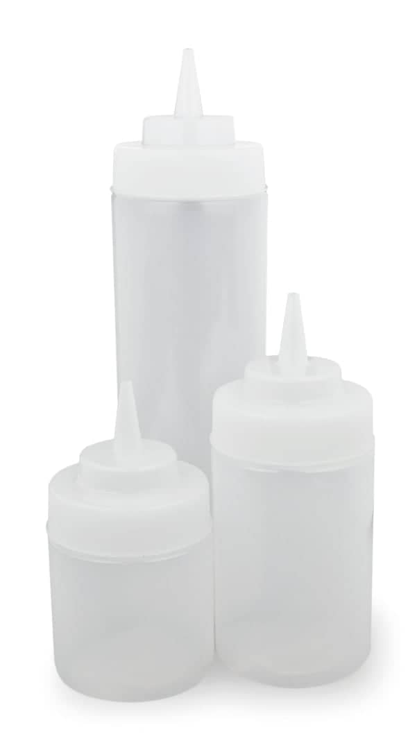 Botella exprimible - boca ancha