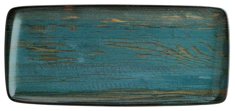 Bonna Madera Mint Moove Plate 34x16cm blue - 12 pcs.