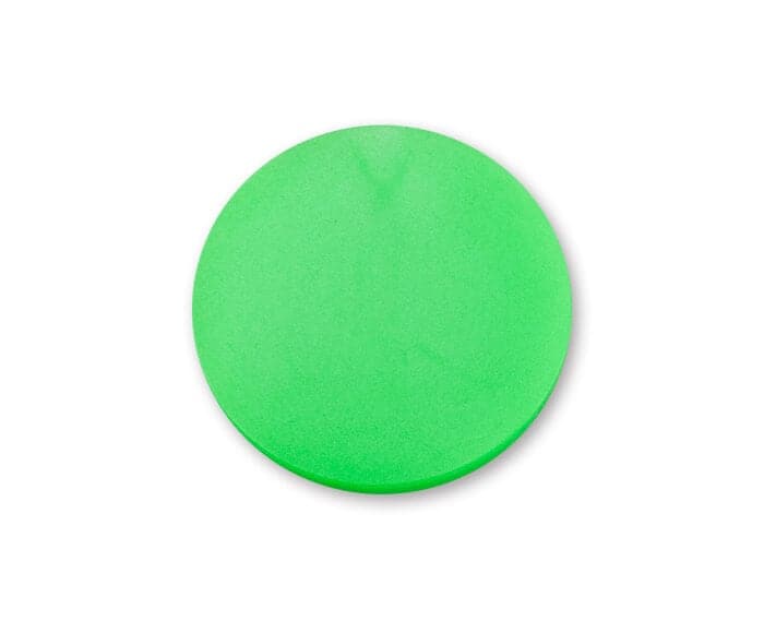 Chip de valor - 2,5 x 30,0 mm (1000 uds) - verde neón