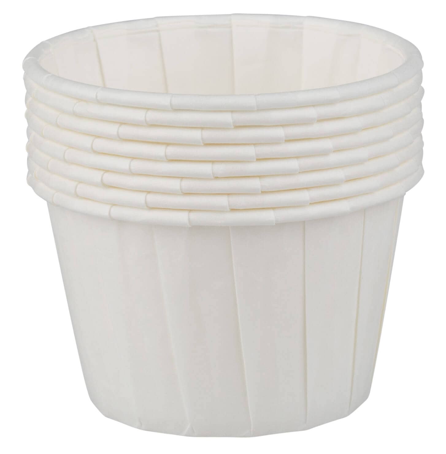 Vasos para aderezos de papel encerado blanco - 59 ml (250 uds)