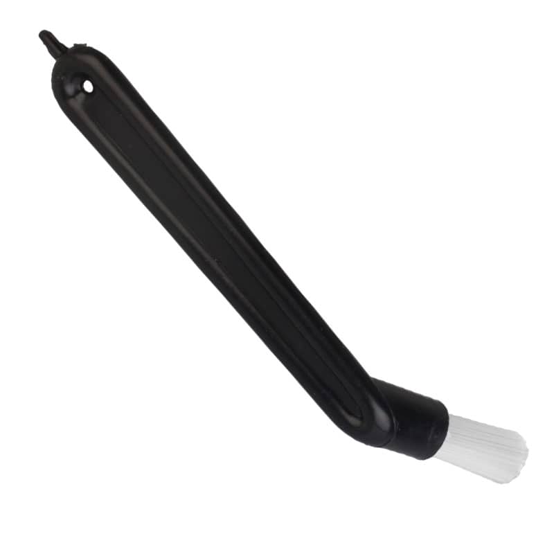 Brosse en plastique noir pour tête de brosse - 15 cm