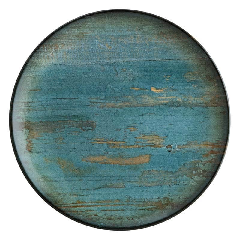 Bonna Madera Mint Gourmet Assiette plate 30cm bleu - 6 pièces