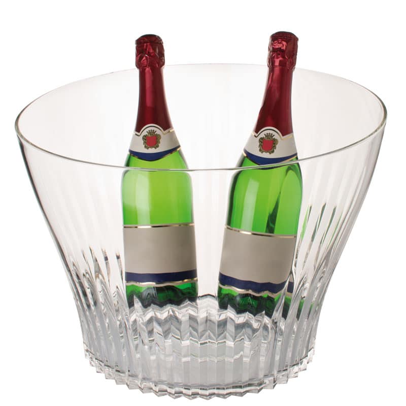 Champagne cooler Glory, clear acrylic - 10,2 l