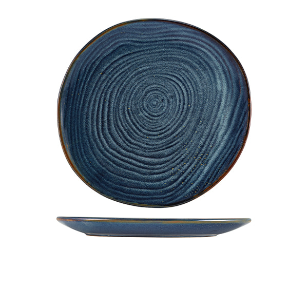 Plate Terra Aqua Blue Organic – 28,5 cm (6 pcs.)
