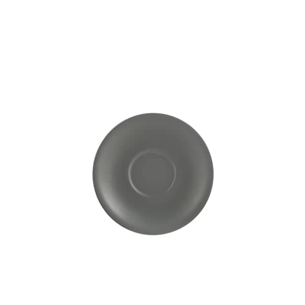 Untertasse Porzellan matt grau – 13,5 cm (6 Stk.)