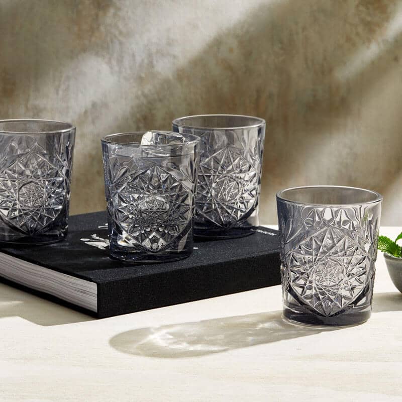D.O.F. Vaso ICON gris, Onis - 355 ml (6 uds)