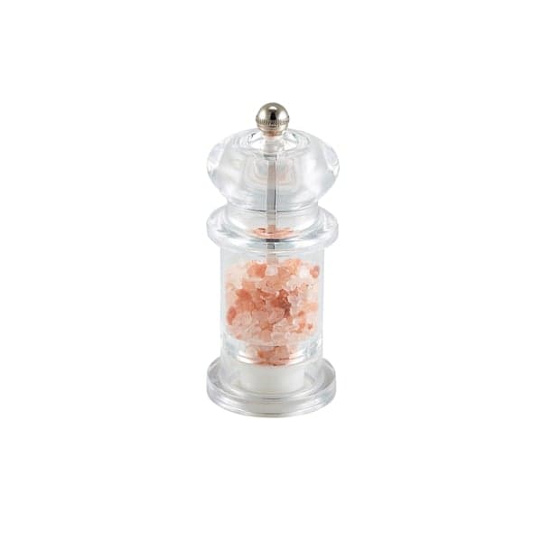 Molino de sal y pimienta, acrílico, transparente - 14 cm