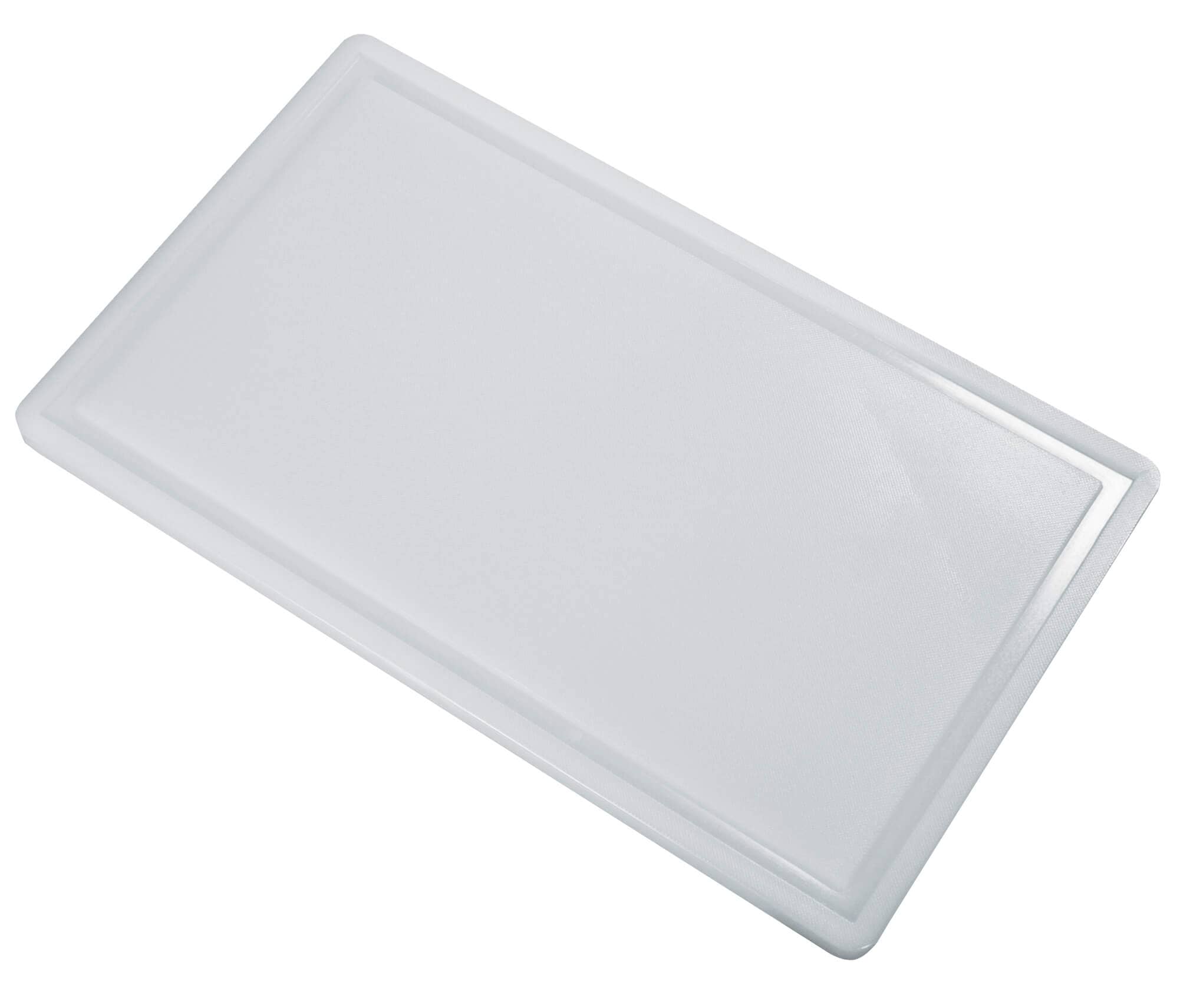 Chopping board, white - polypropylene (50 x 30cm)