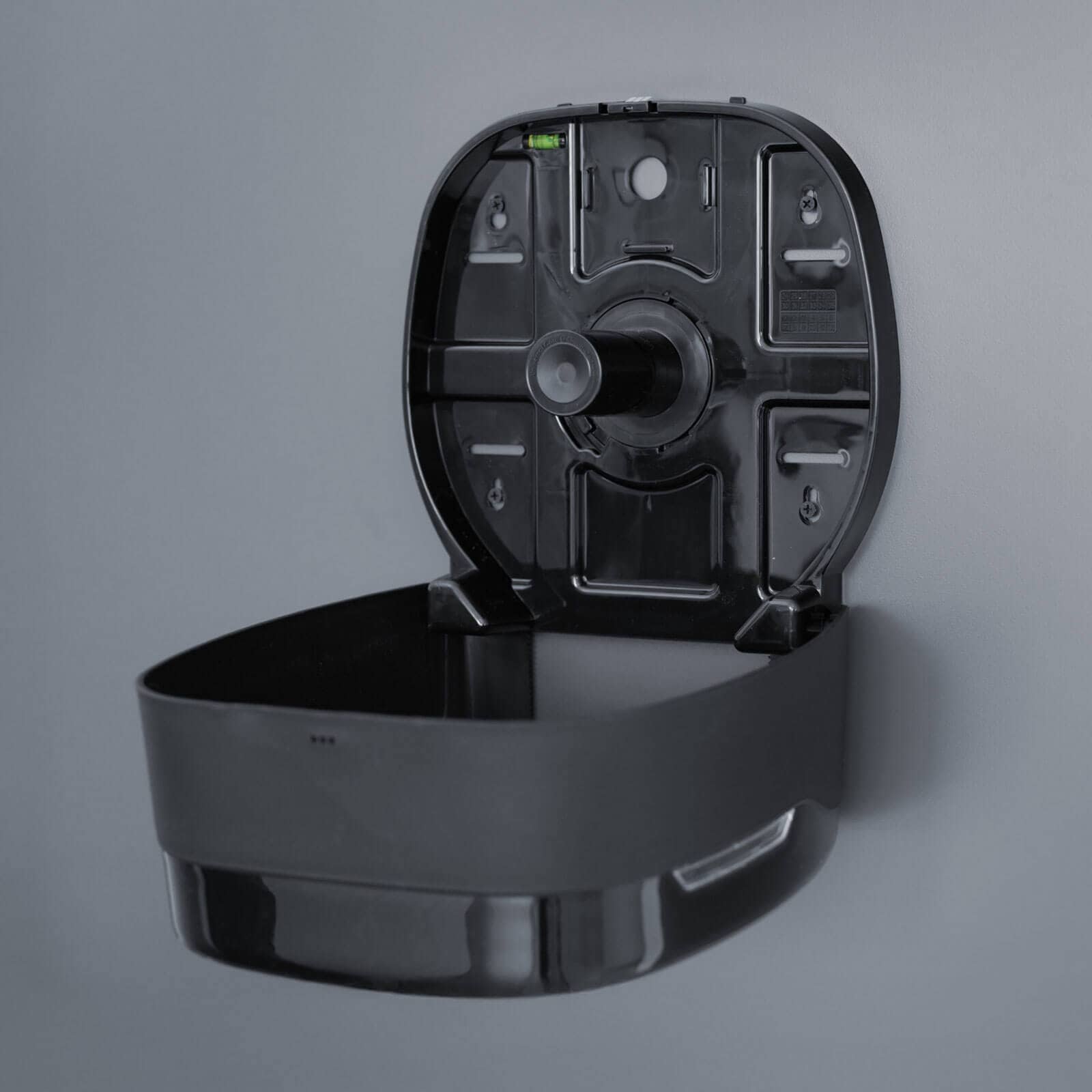 Jumbo toilet paper dispenser - matte black