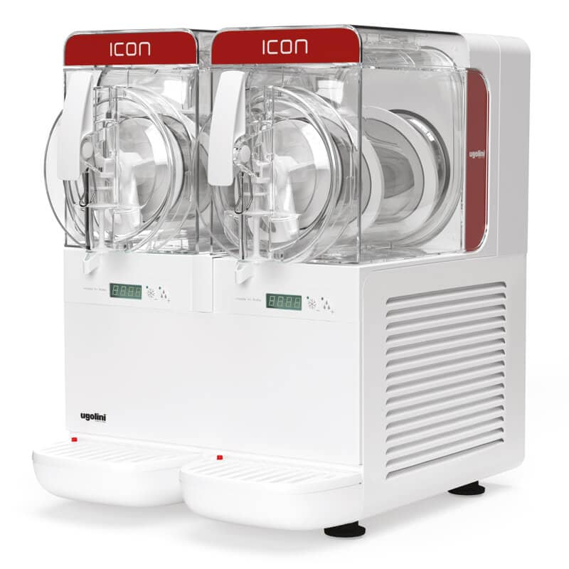 Máquina de granizados Granitor® ICON 3-2 ETC R290, 2 depósitos de 2,8 litros