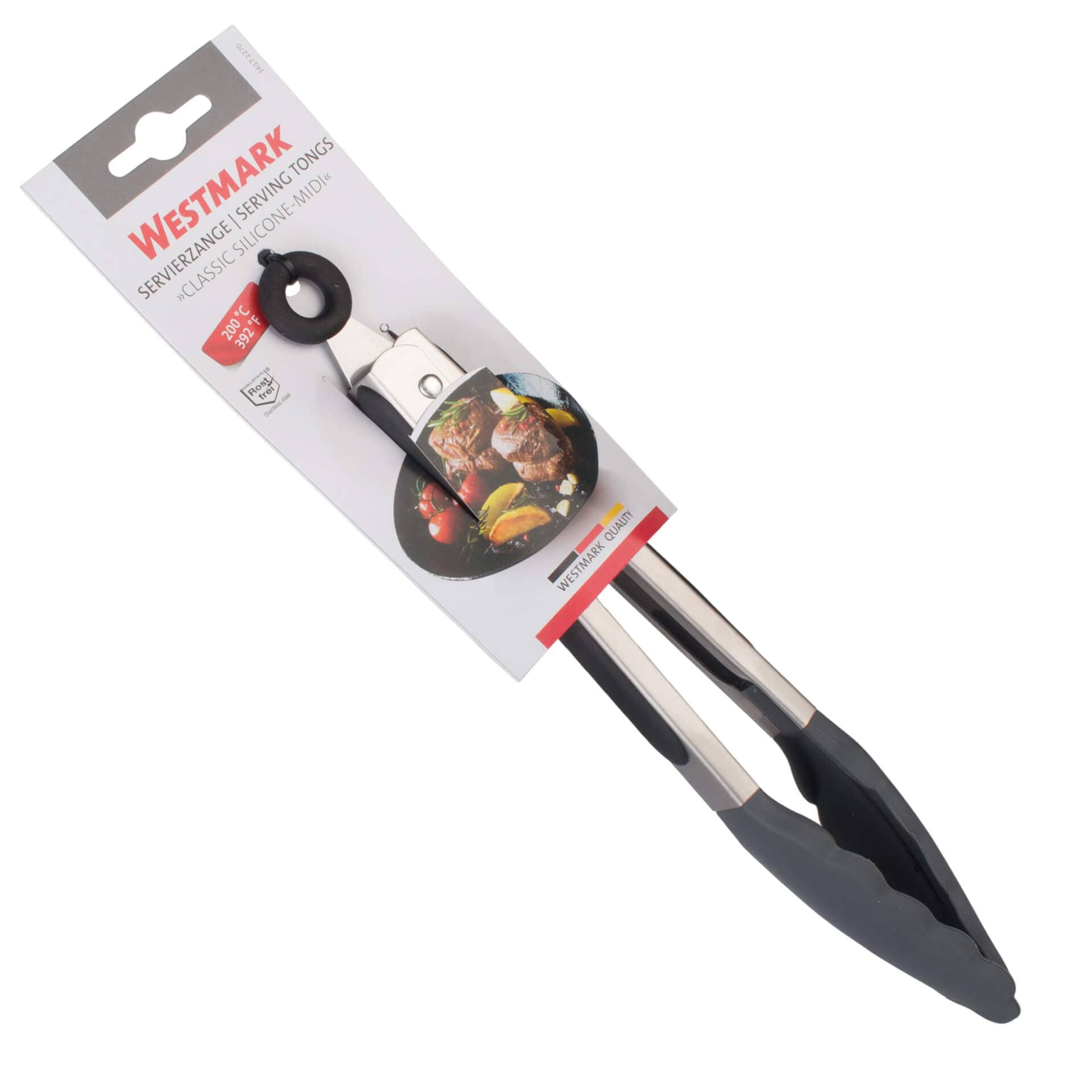 Classic Silicone Serving Tongs - 27 cm