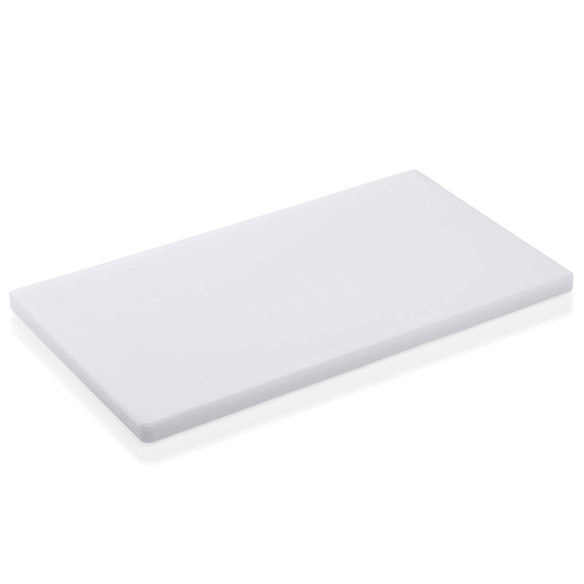Tabla de cortar de polipropileno blanca - 53 x 32,5 x 2 cm (GN 1/1)