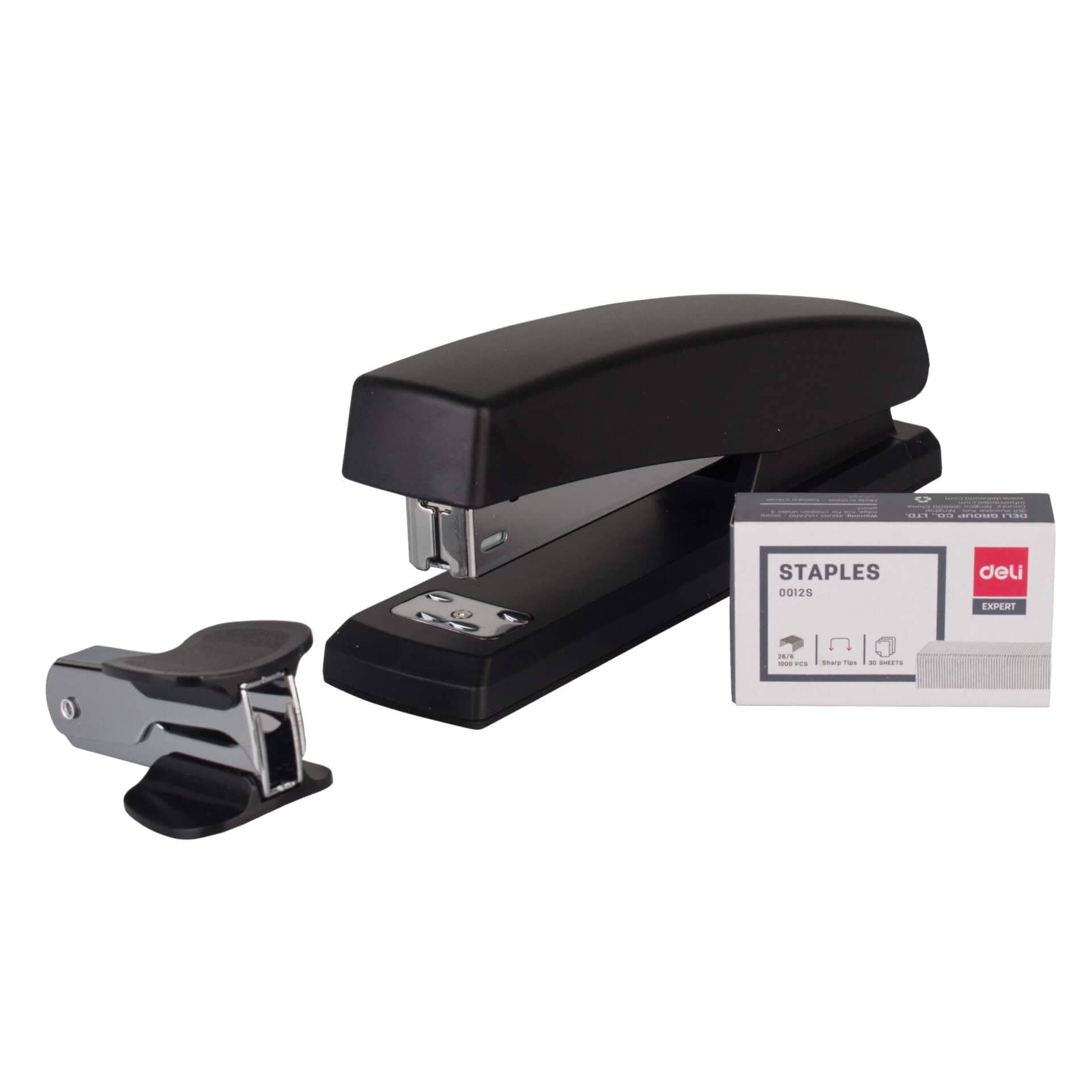 Stapler set - stapler + staple remover + 1000 staples