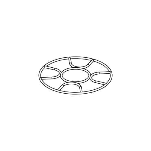 Stainless steel wire bowl protection - Santos #33 (33102)