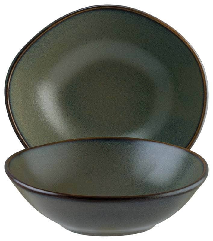Bonna Gloire Vago petit bol 18cm brun - 12 pièces