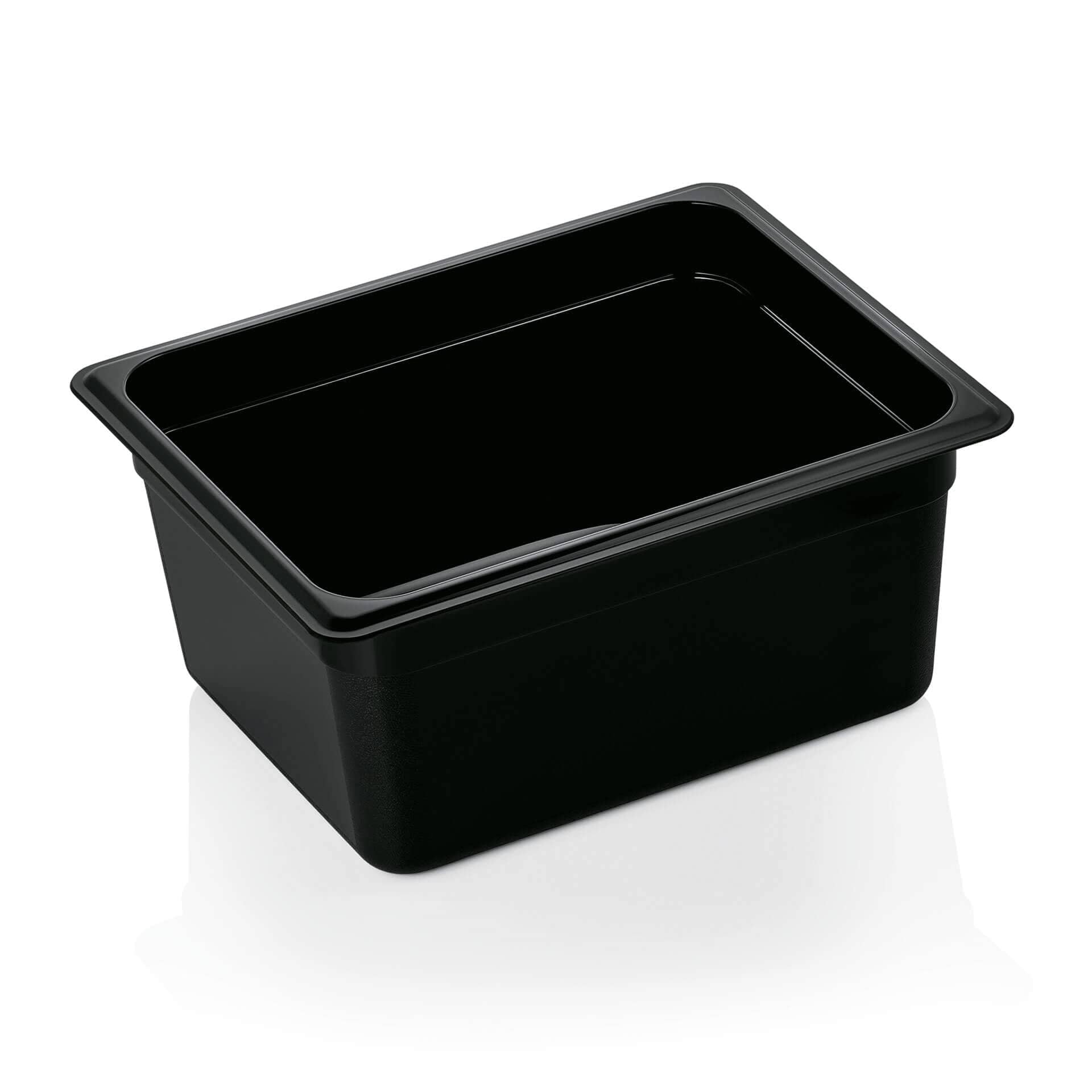 GN 1/2 Récipient Gastro Norm 150mm de profondeur - PC noir  (série GN 96)