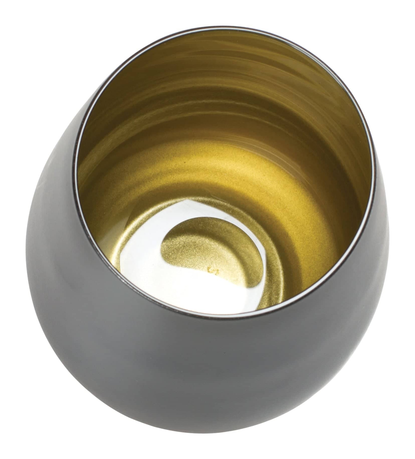 Gobelet, noir/or mat, Elements Stölzle - 465ml (6 pcs.)