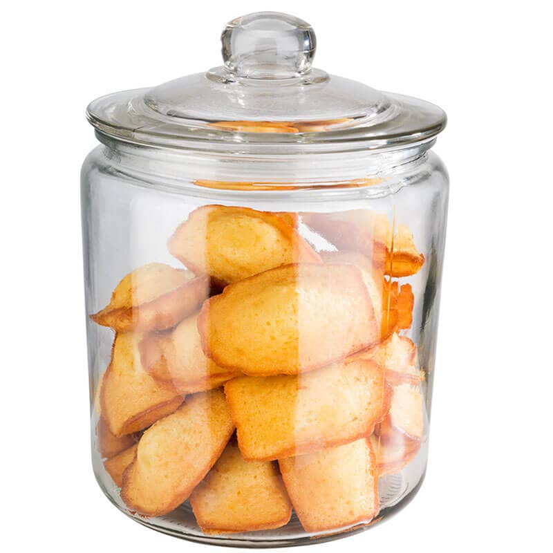 Classic storage jar with glass lid and seal - 4.0 l