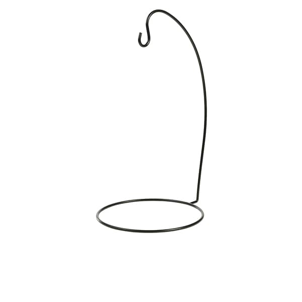 Support pour brochettes, acier noir - 45 cm