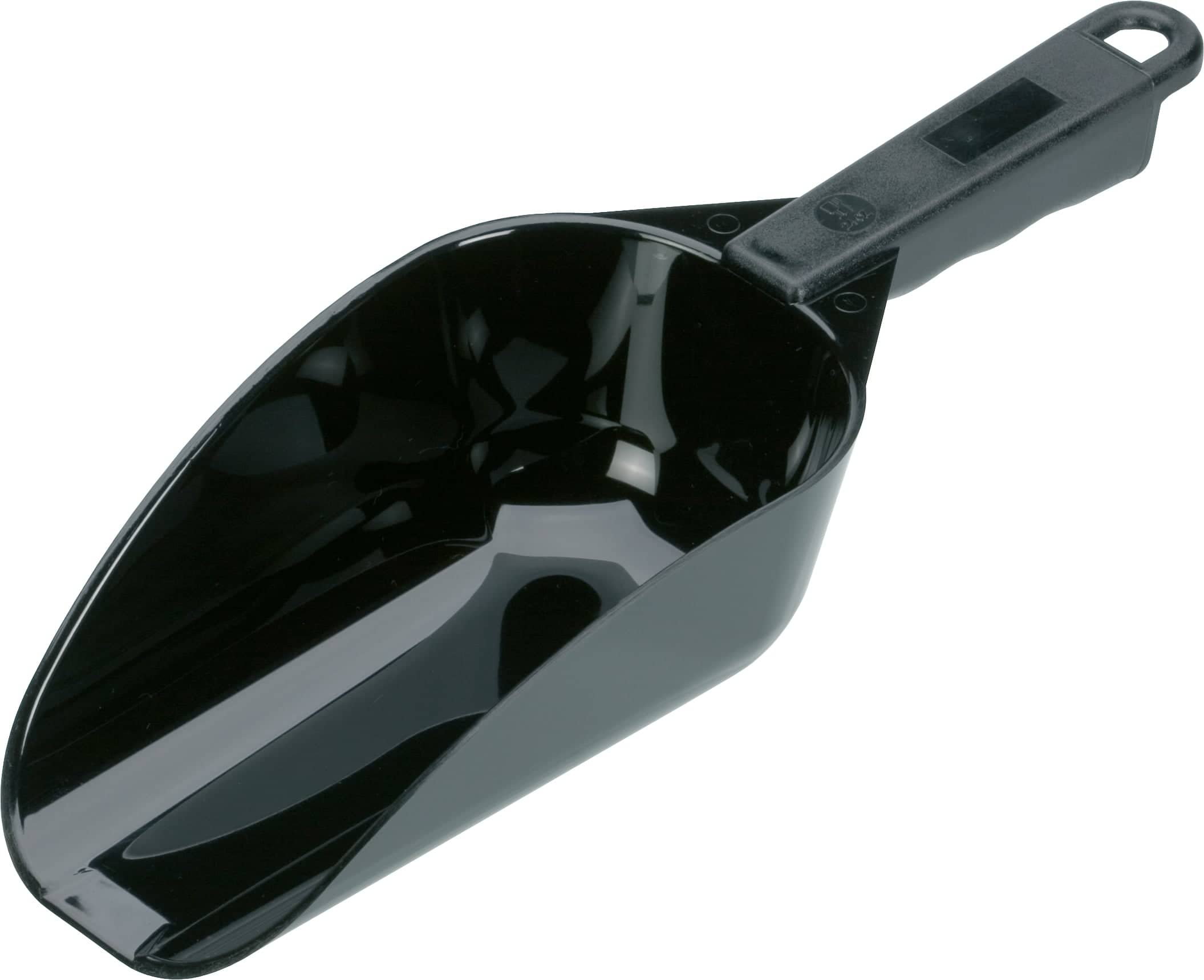 Ice scoop, polycarbonate black - 0,35l