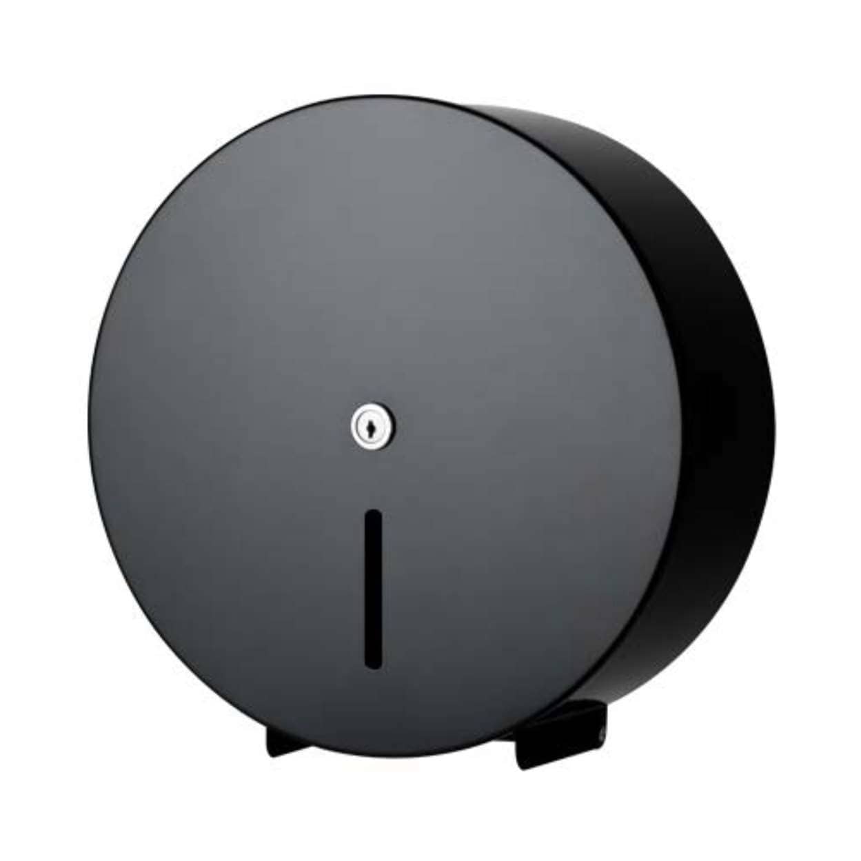 Dispensador de papel higiénico para rollos mini jumbo - negro
