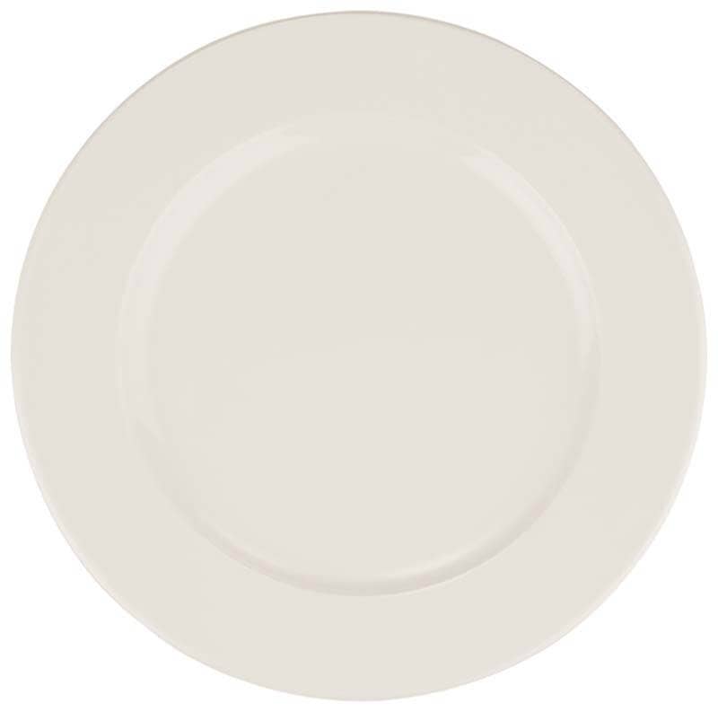 Bonna Banquet Cream Assiette plate 25cm crème - 12 pièces