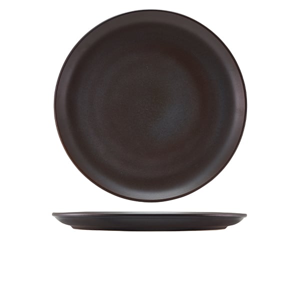 Pizzateller Antigo Steingut Antikbronze – 33,5 cm (6 Stk.)