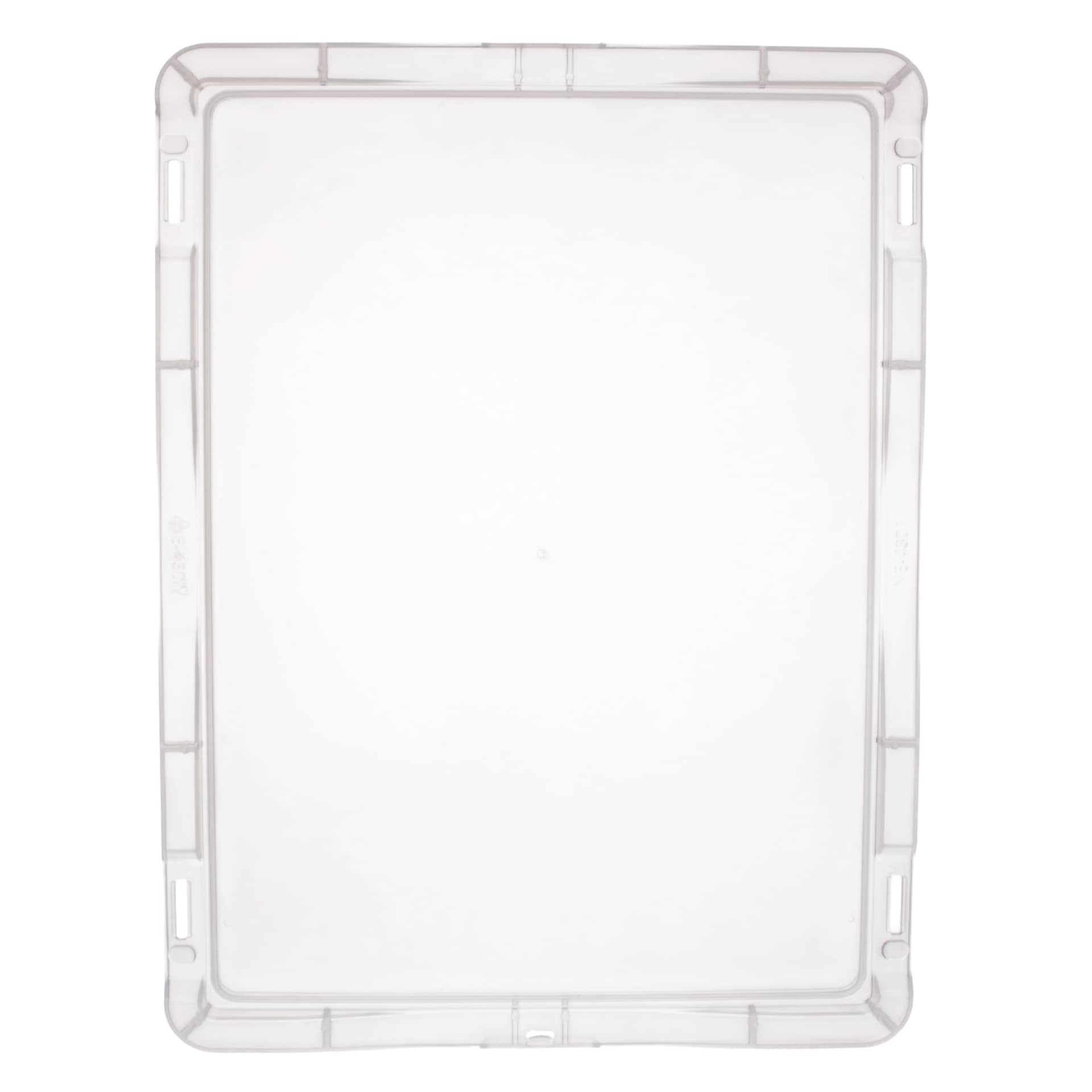Lid for Euronorm Budget Crystal Stackable Container - 40x30x1.8 cm