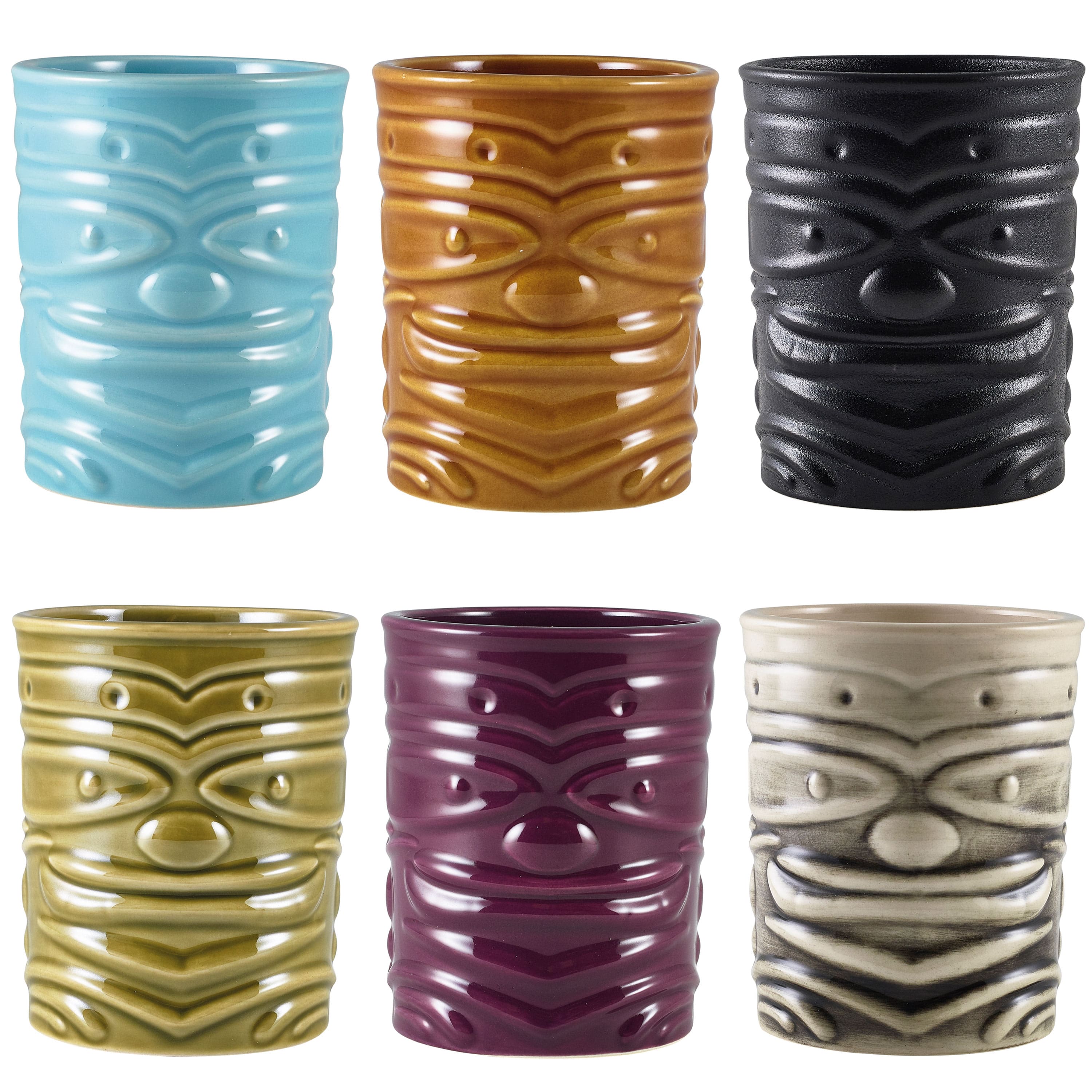 Tiki Becher Face, verschiedene Farben - 360ml