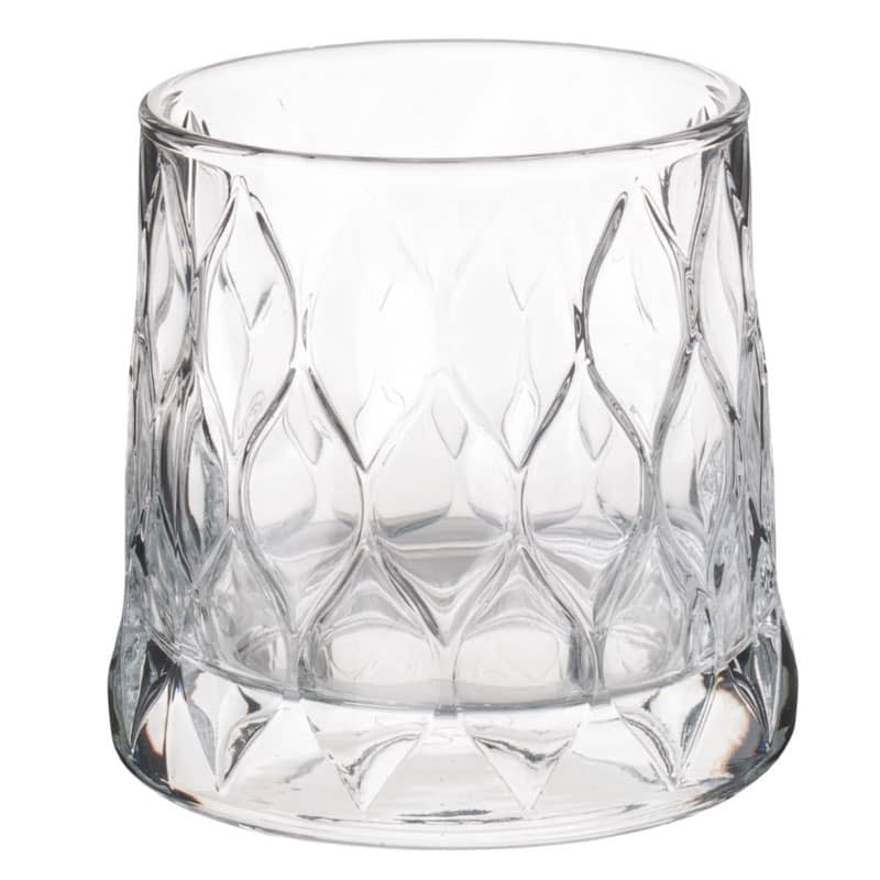 Whisky Tumbler Leafy, Pasabahce - 300ml (4 pcs.)