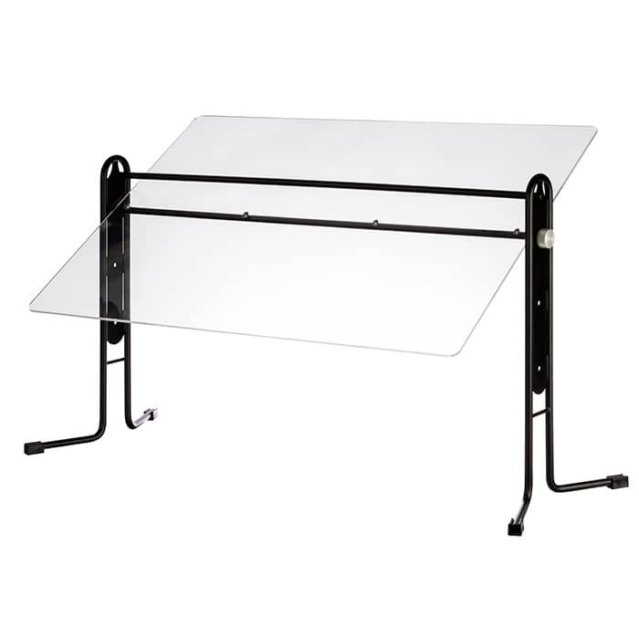 Protection hygiénique pour buffet, pivotant, réglable en hauteur - 93 x 53 cm