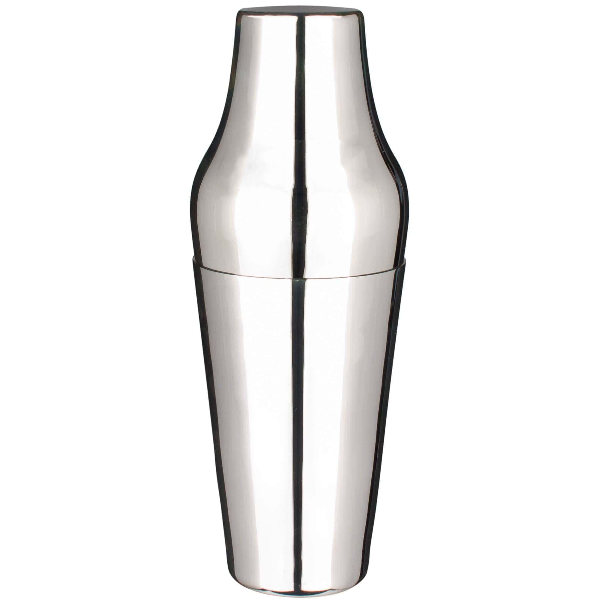 Cocktailshaker / French Shaker, Messing, Silber überzogen - verschiedene Größen