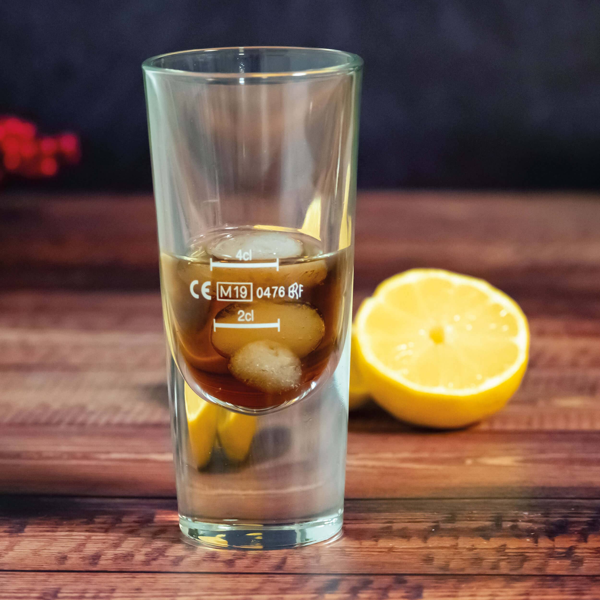 Verre à apéritif Bistro Bar, Bormioli Rocco - 148 ml, 2+4 cl repère (6 pcs)
